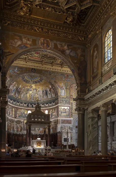 Framed Print : Rome, Roma, Santa Maria in Trastevere