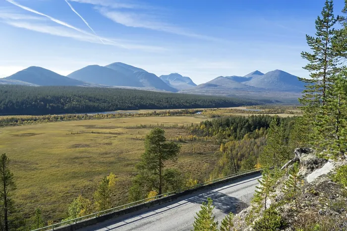 Framed Print : Rondane National Tourist Route