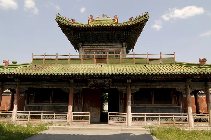 Framed Print : Roof of the Buddhist temple in the Winter Palace of Bogd Khan Framed Print : Roof of the Buddhist temple in the Winter Palace of Bogd Khan