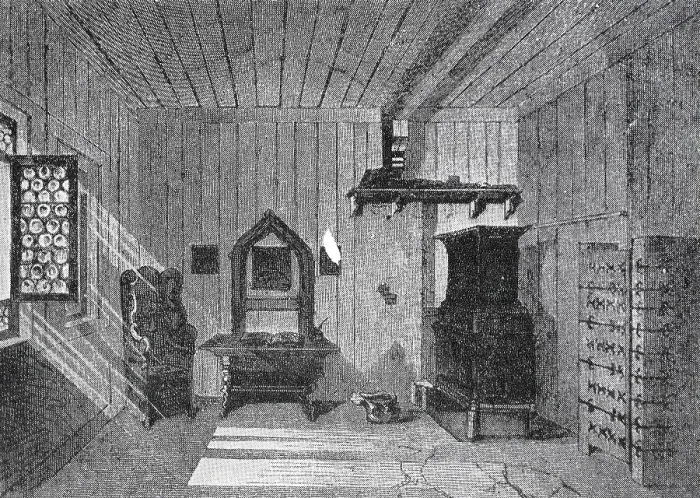 Framed Print : The Room of Martin Luther at Wartburg Castle Framed Print : The Room of Martin Luther at Wartburg Castle