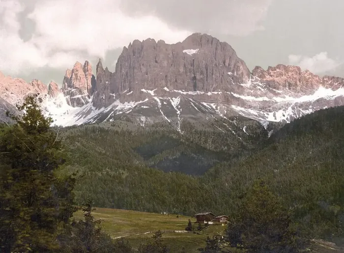 Framed Print : Rose garden group in the Dolomites Framed Print : Rose garden group in the Dolomites