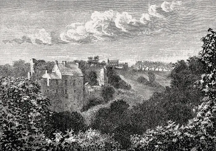 Framed Print : Roslin Castle, Roslin, Edinburgh