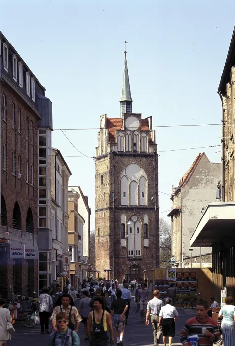 Framed Print : Rostock, Kroepeliner Tor