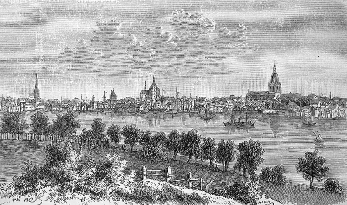 Framed Print : Rostock, Mecklenburg-Vorpommern