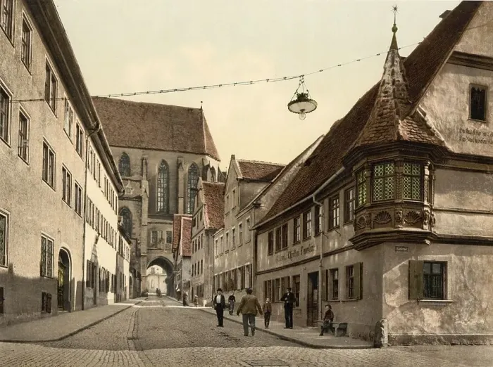Framed Print : Rothenburg ob der Tauber, Franconia Framed Print : Rothenburg ob der Tauber, Franconia