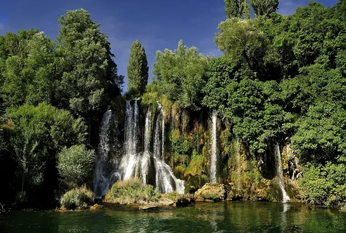 Framed Print : RoTki Slap, waterfall, Krka National Park