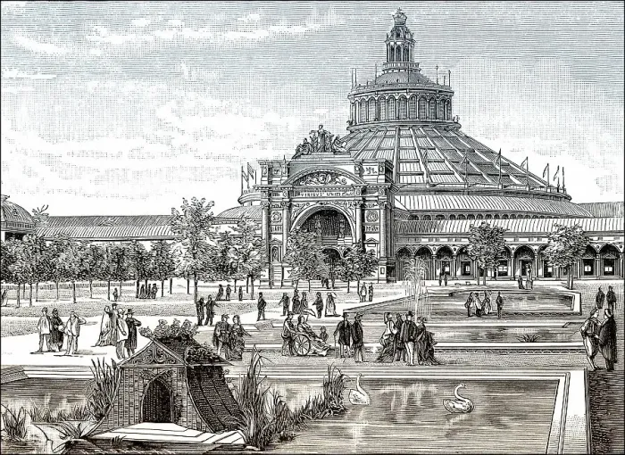 Framed Print : The Rotunde in Vienna, Austria