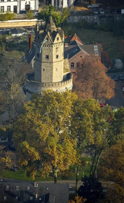 Framed Print : The Round Tower, landmark of Andernach