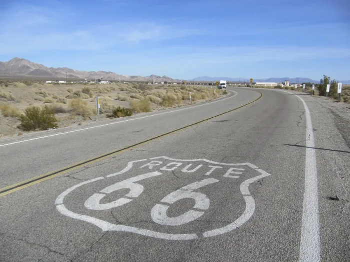 Framed Print : Route 66