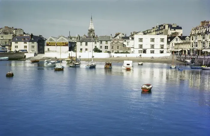 Framed Print : Royal Britannia Hotel, Ilfracombe, North Devon, England, United Kingdom, early 1960s, Europe