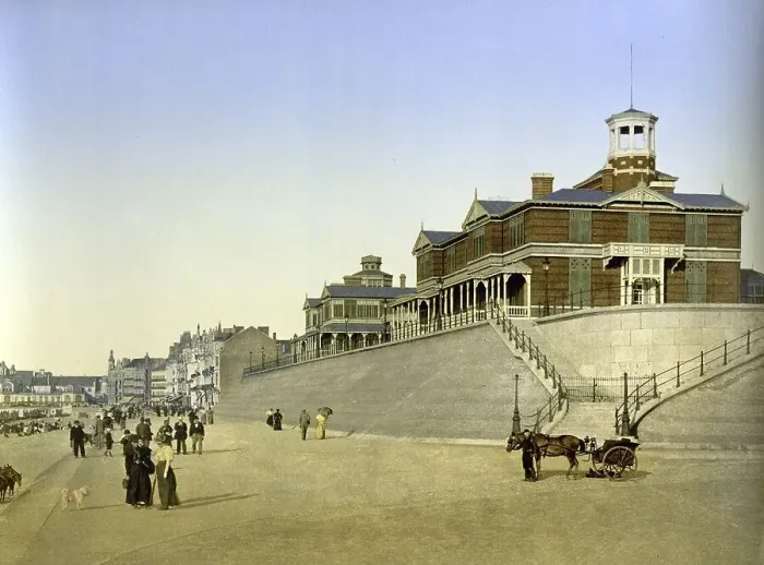 Framed Print : The Royal Chalet in Ostend, Belgium