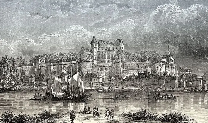 Framed Print : The royal Chateau at Amboise, Loire Valley
