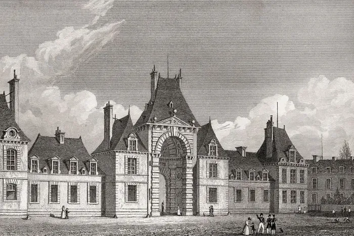 Framed Print : The Royal Chateau de Fontainebleau Framed Print : The Royal Chateau de Fontainebleau