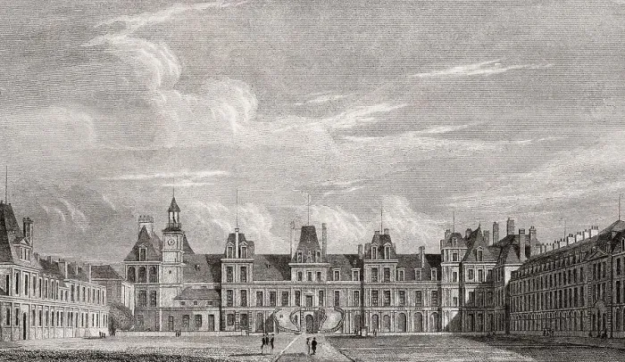 Framed Print : The Royal Chateau de Fontainebleau