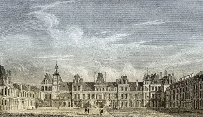 Framed Print : The Royal Chateau de Fontainebleau Framed Print : The Royal Chateau de Fontainebleau