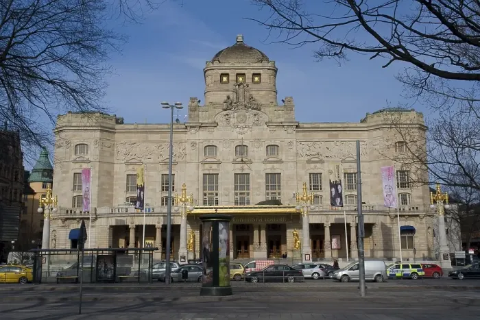 Framed Print : Royal Drama Theatre, Kungliga Dramatiska Teatern