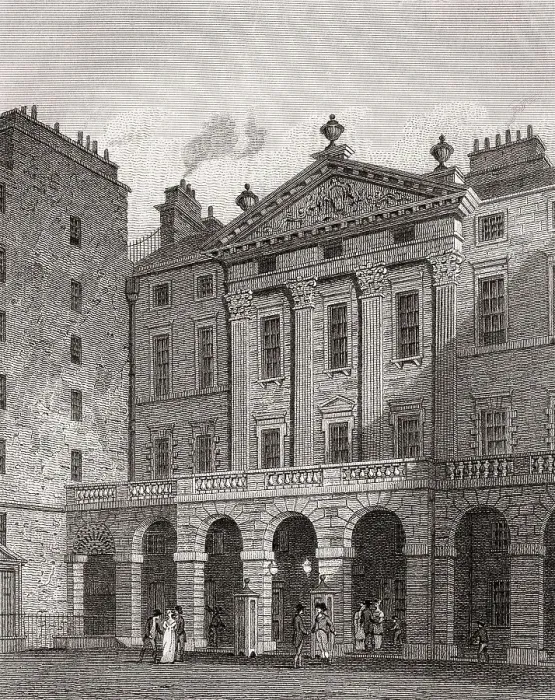 Framed Print : Royal Exchange, High Street, Edinburgh