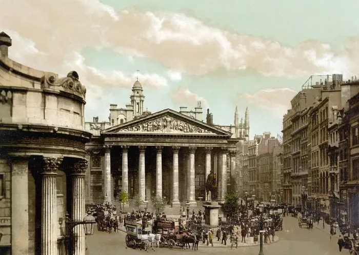 Framed Print : Royal Exchange, Stock Exchange