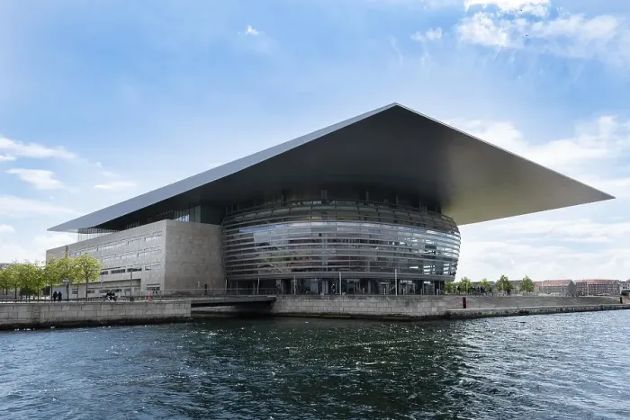 Framed Print : Royal Opera Copenhagen on the island of Holmen Framed Print : Royal Opera Copenhagen on the island of Holmen