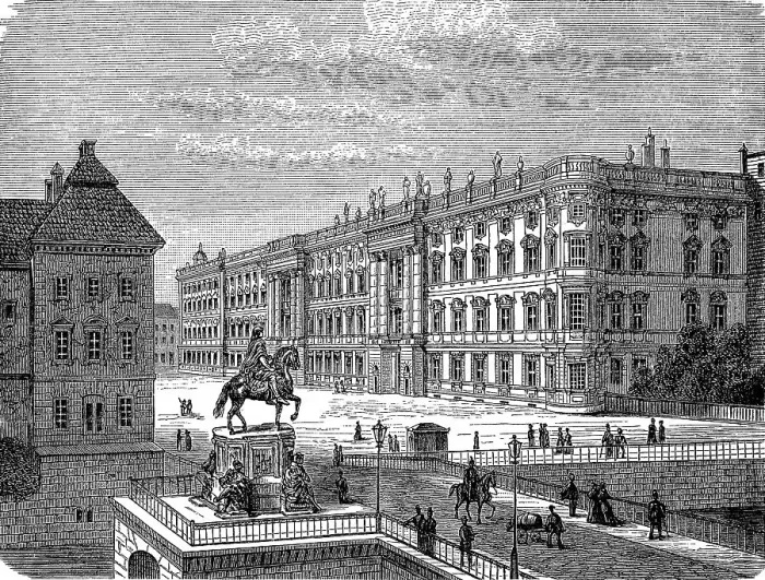 Framed Print : The Royal Palace in Berlin, Germany