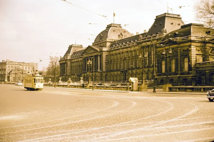 Framed Print : Royal Palace, Brussels, Belgium, Europe end of the 1950s, Europe