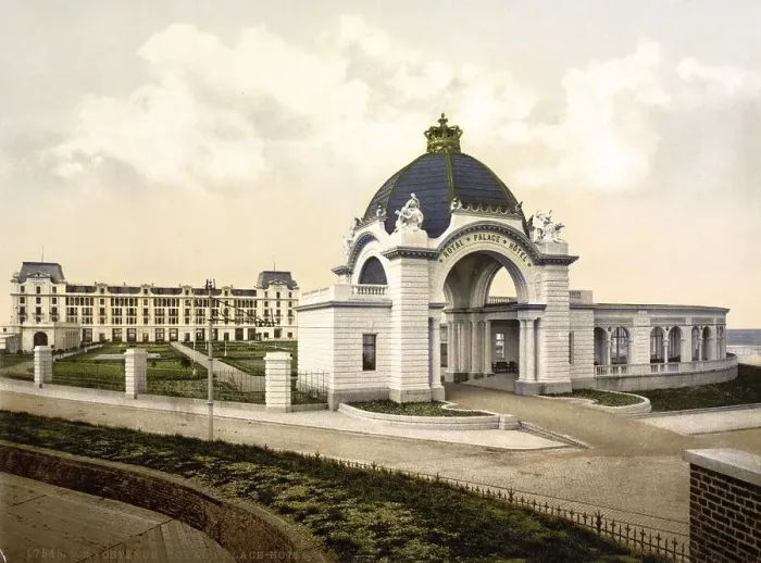Framed Print : Royal Palace Hotel in Ostend, Belgium