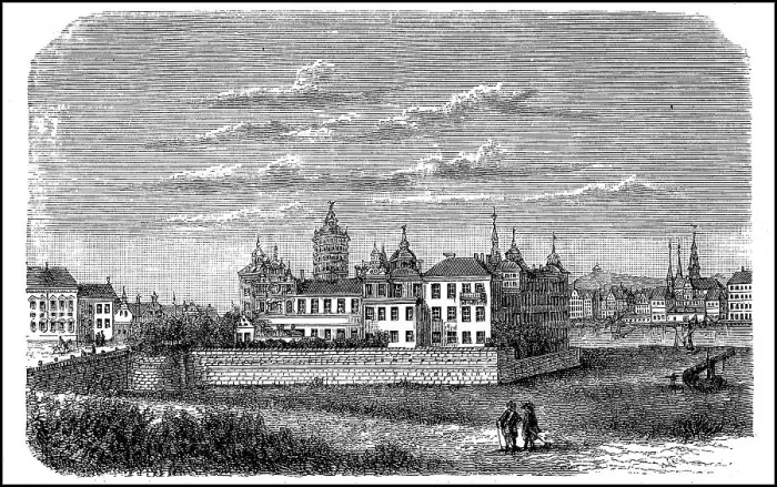 Framed Print : The Royal Palace of Stockholm, Sweden