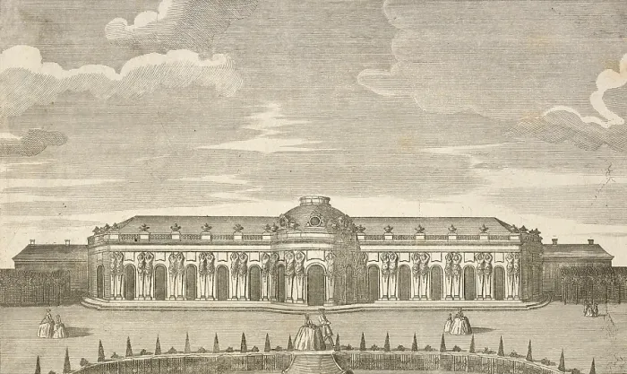 Framed Print : Royal pleasure palace Sanssoucy