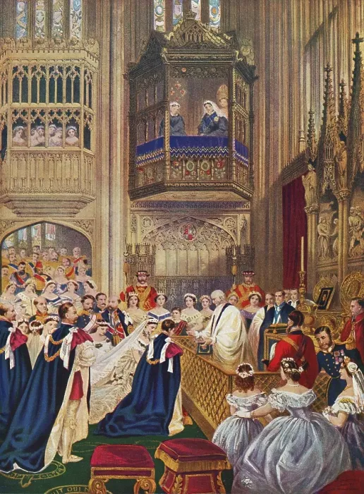 Framed Print : Royal Wedding of Edward VII and Alexandra of Denmark, India, Asia Framed Print : Royal Wedding of Edward VII and Alexandra of Denmark, India, Asia