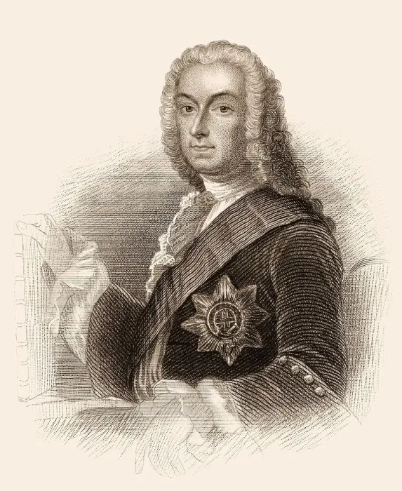 Framed Print : The Rt Hon. Richard Boyle, 3. Earl of Burlington und 4