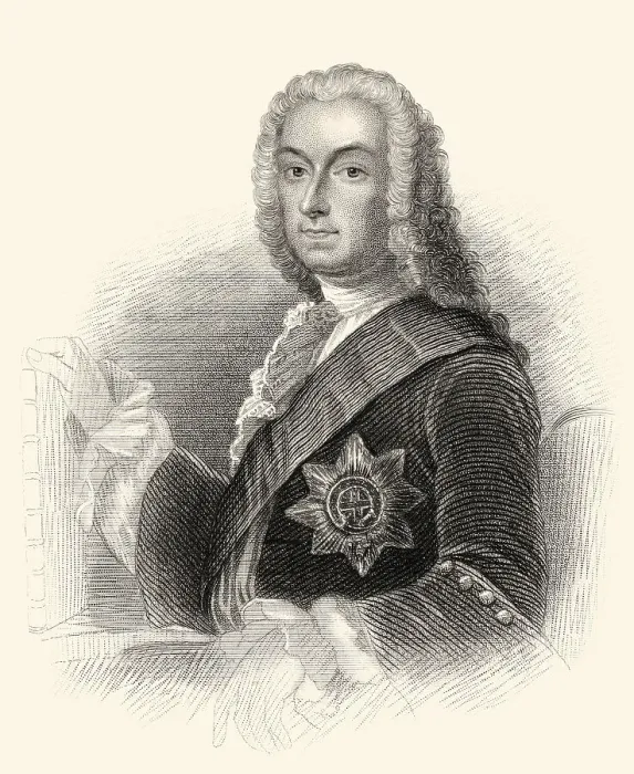 Framed Print : The Rt Hon. Richard Boyle, 3. Earl of Burlington und 4