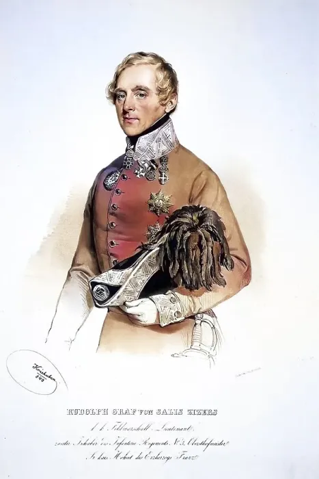 Framed Print : Rudolf Salis-Zizers (1779-1840)