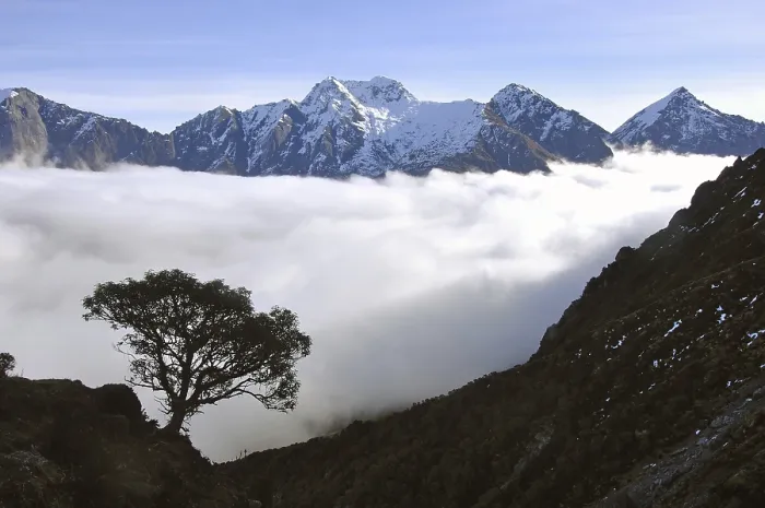 Framed Print : Rugged ranges in South Westland's Southern Alps
