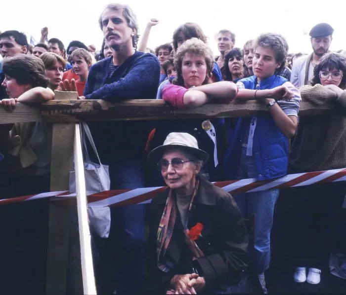 Framed Print : Ruhr area. Easter March Ruhr. on 2. 4. 1988
