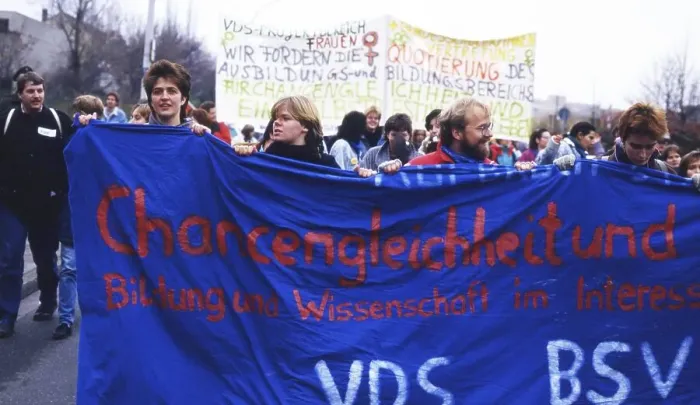 Framed Print : Ruhr area. Students for Equal Opportunities and Education