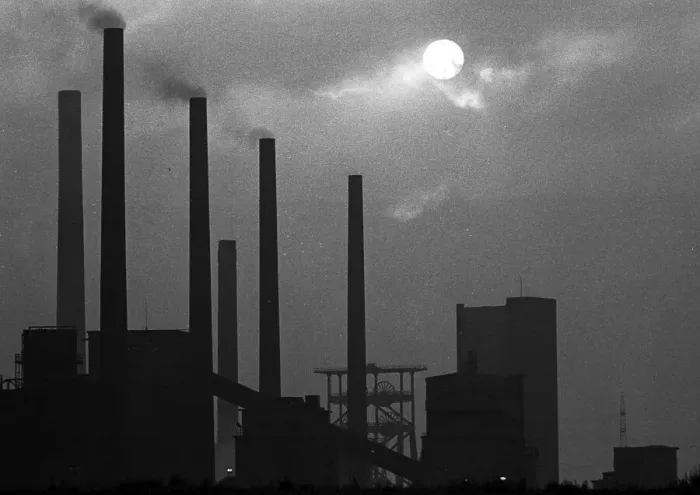 Framed Print : The Ruhr area in the summer of 1973 - here on 6-8 August 1973 - in Dortmund and Essen