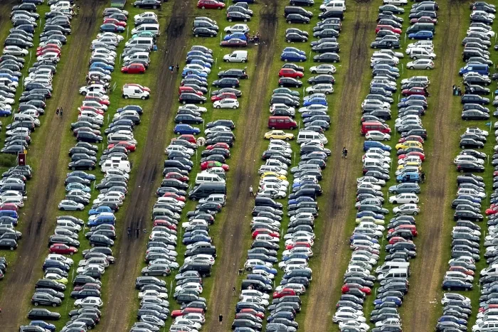 Framed Print : Ruhrpott Rodeo, car park, caravan site Framed Print : Ruhrpott Rodeo, car park, caravan site