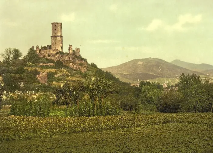 Framed Print : Ruin of the castle in Bad Godesberg