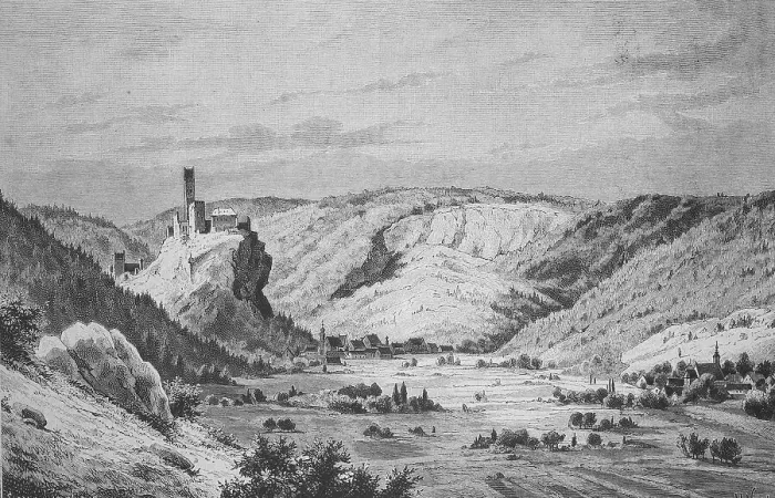 Framed Print : Ruin, Kipfenberg Castle in Altmuehltal