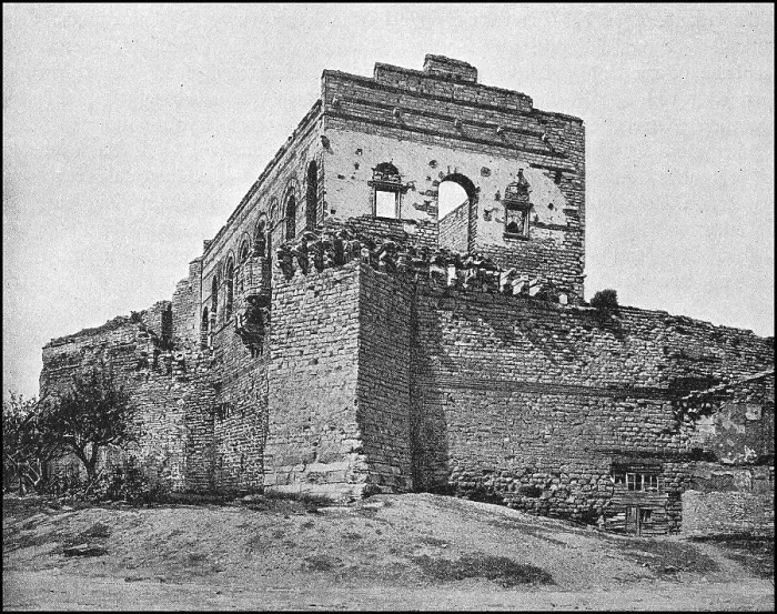 Framed Print : Ruins of the Hepdomon Palace in Constantinople
