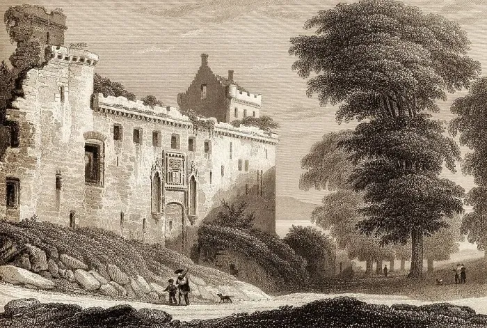 Framed Print : The ruins of Linlithgow Palace