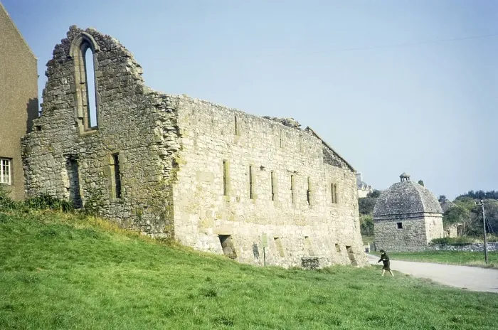 Framed Print : Ruins of Penmon Priory, Anglesey, North Wales, UK 1966