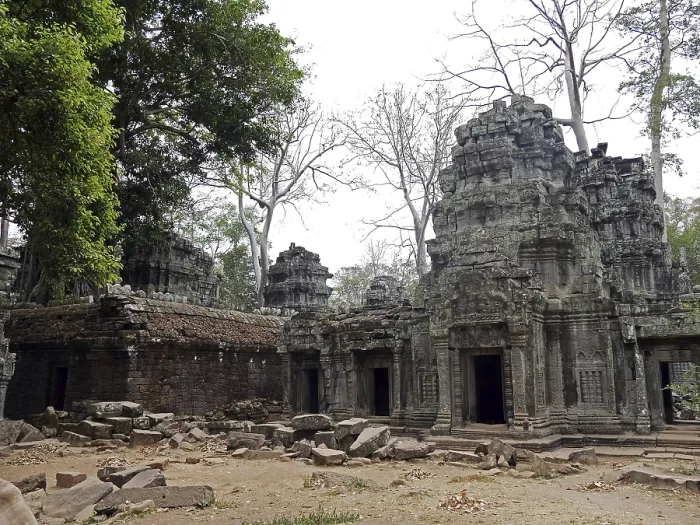 Framed Print : Ruins at Ta Prohm Temple, Siem Reap Province Framed Print : Ruins at Ta Prohm Temple, Siem Reap Province