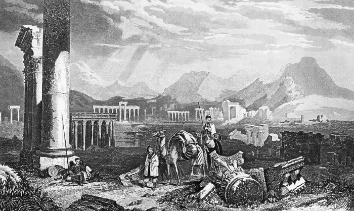 Framed Print : Ruins of Tadmur or Tadmor, Palmyra Framed Print : Ruins of Tadmur or Tadmor, Palmyra