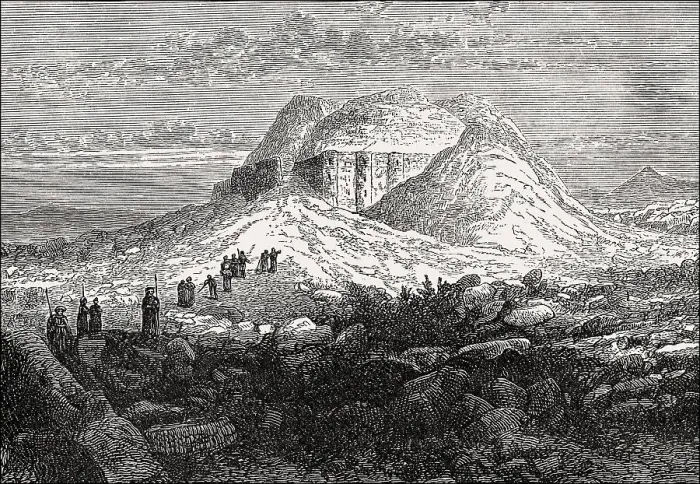 Framed Print : Ruins of Ur KaSdim or Ur of the Chaldeans