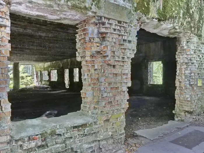 Framed Print : Ruins of the Wolf's Lair (also Wolf's Lair or Goerlitz)