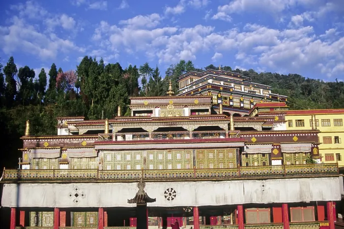 Framed Print : Rumtek Monastery, Sikkim, India, Asia Framed Print : Rumtek Monastery, Sikkim, India, Asia