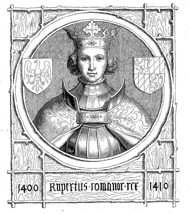 Framed Print : Ruprecht III (born 5 May 1352) (died 18 May 1410) Framed Print : Ruprecht III (born 5 May 1352) (died 18 May 1410)