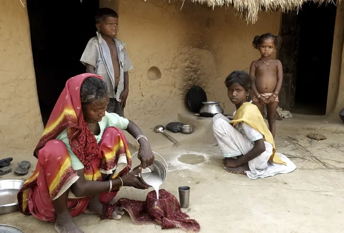 Framed Print : Rural life, Rajouli, Nawada, Bihar, India