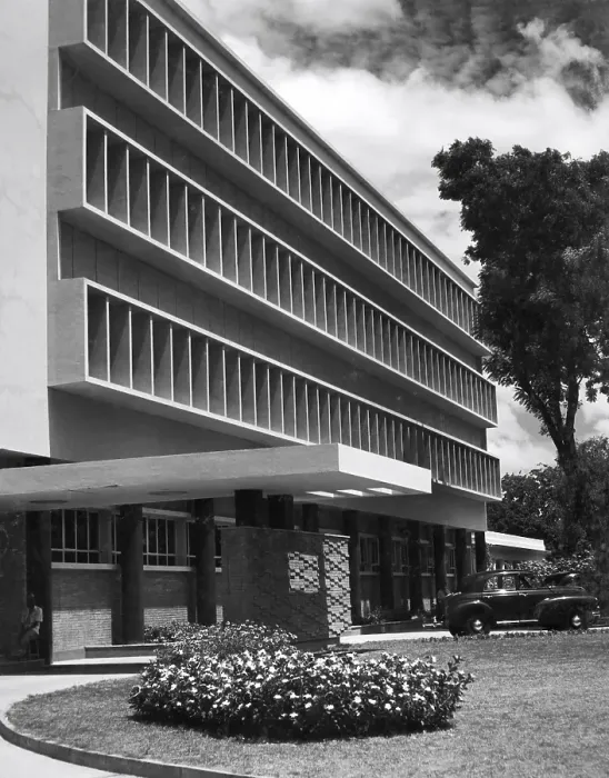 Framed Print : s cientific and Indus trial Research Ins titute building at Delhi, India 1940's